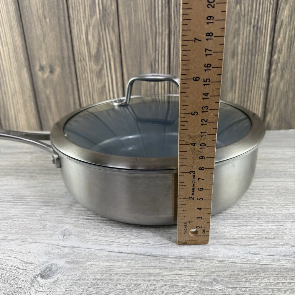 ZWILLING Spirit 3-ply 3-qt Stainless Steel Saute Pan